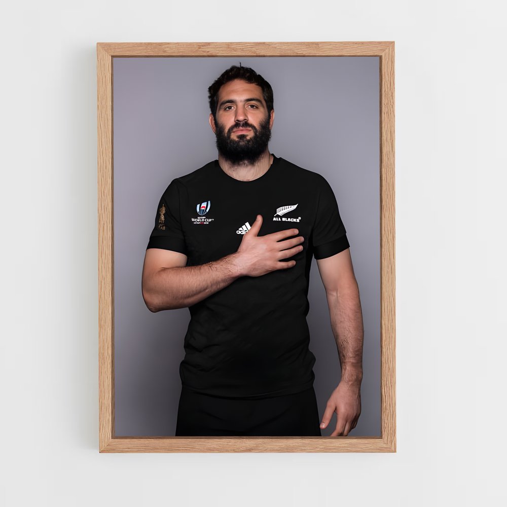 Poster Sam en Action – affiche Rugby (vue 4)